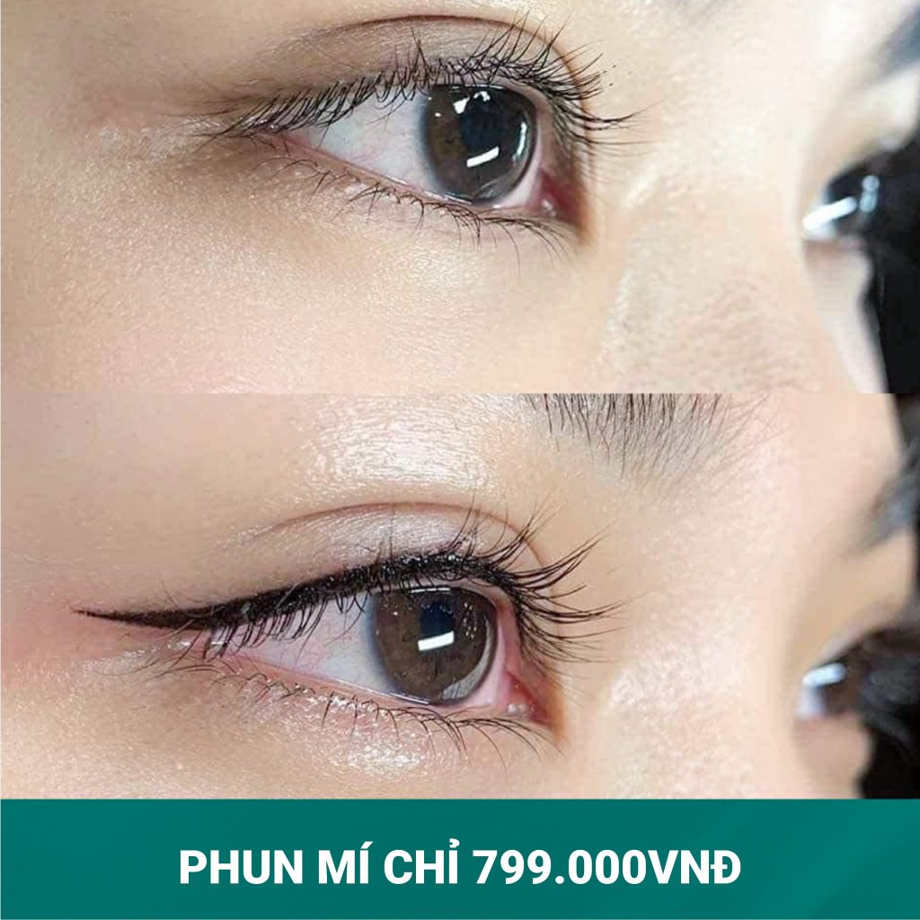 Phun mí eyeliner là gì Phương pháp phun mí eyeliner có an toàn không   Nhà thuốc FPT Long Châu