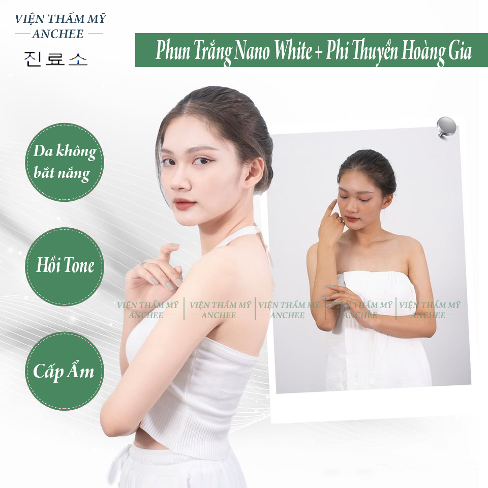 HÌNH ẢNH TRƯỚC VÀ SAU KHI ĐIỀU TRỊ TẮM TRẮNG  HT SPA