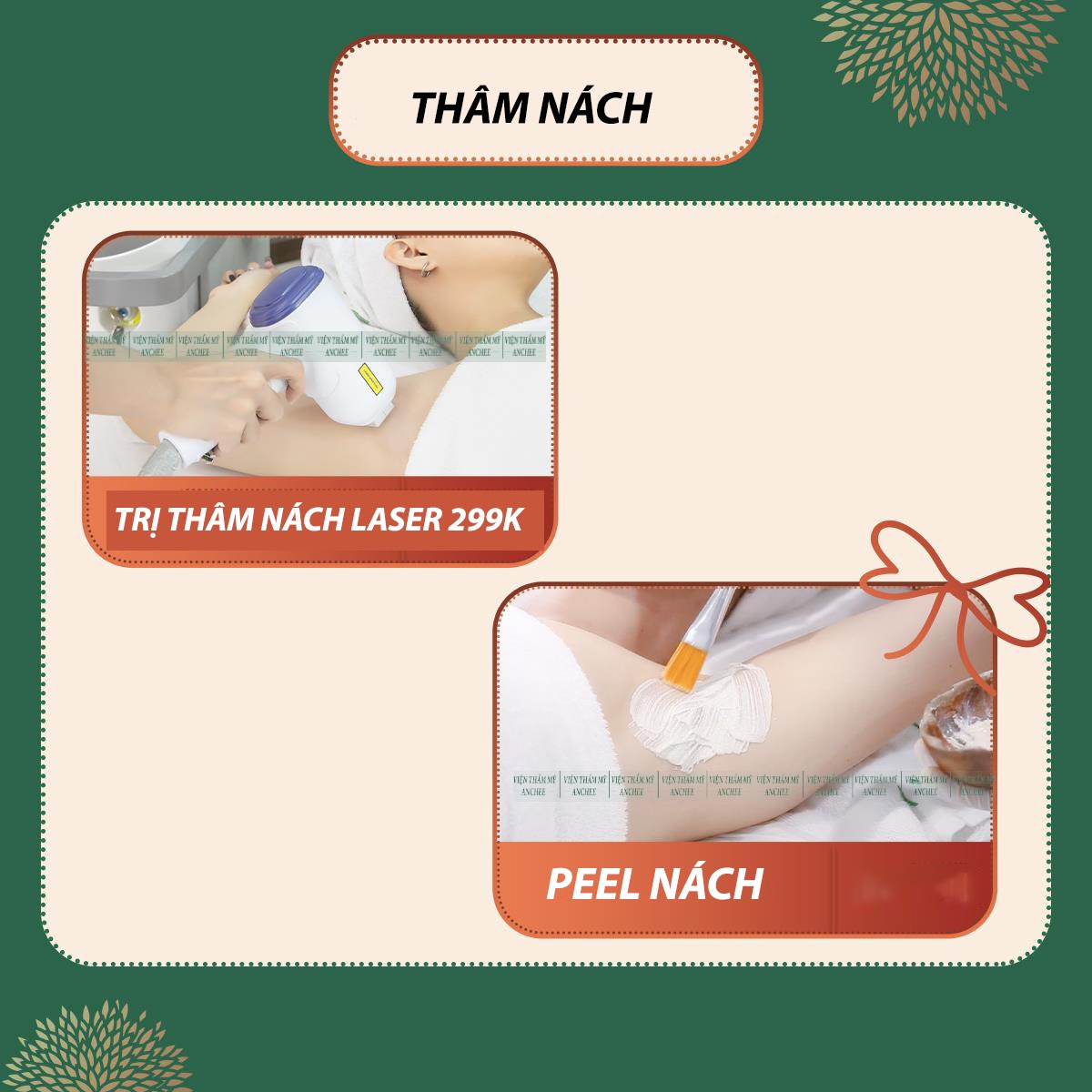 Peel da trị thâm nách giá bao nhiêu tiền ? Liệu Trình #2022