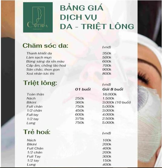 Review Cam Beauty HCM: Dịch Vụ, Chất Lượng, Bảng Giá 2023