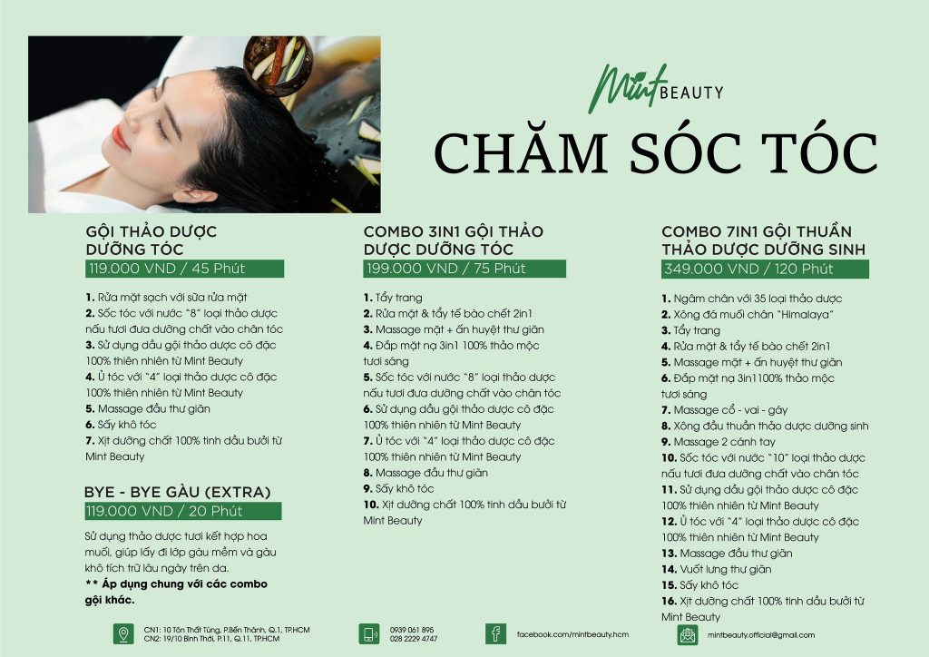 Review Mint Spa HCM: Dịch Vụ, Chất Lượng + Bảng Giá 2023